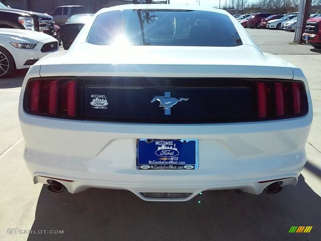 2016 Mustang V6 Coupe - Oxford White / Ebony photo #8