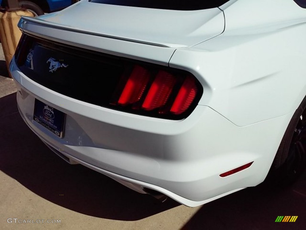 2016 Mustang EcoBoost Coupe - Oxford White / Ebony photo #10