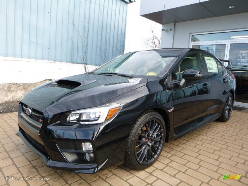 Crystal Black Silica 2016 Subaru WRX STI Exterior Photo #110560627
