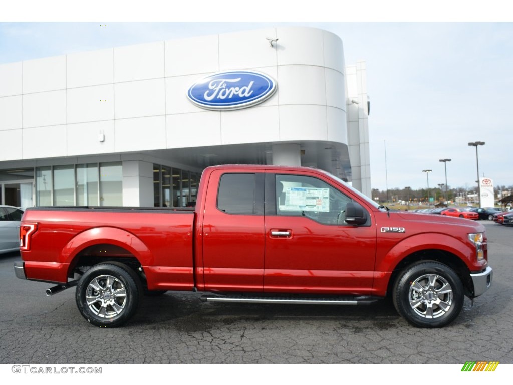 Ruby Red 2016 Ford F150 XLT SuperCab Exterior Photo #110561482