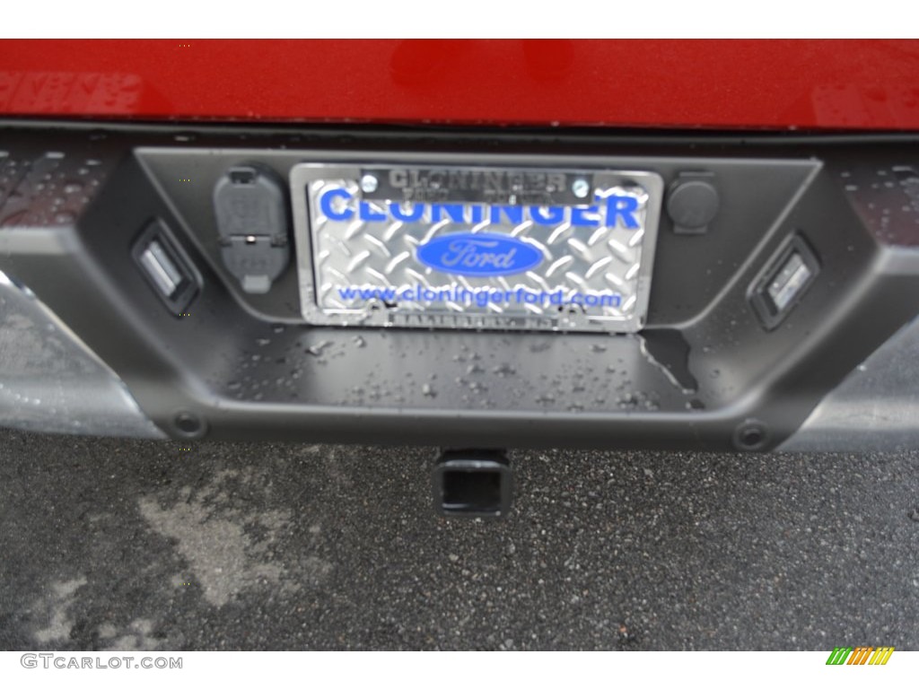 2016 F150 XLT SuperCab - Ruby Red / Medium Earth Gray photo #5