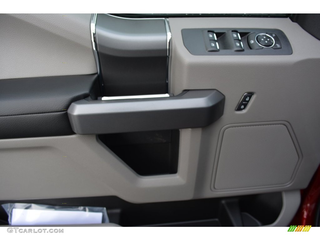 2016 F150 XLT SuperCab - Ruby Red / Medium Earth Gray photo #8