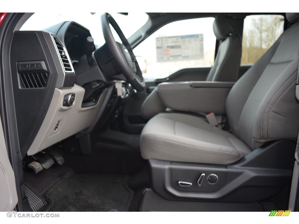 2016 F150 XLT SuperCab - Ruby Red / Medium Earth Gray photo #9