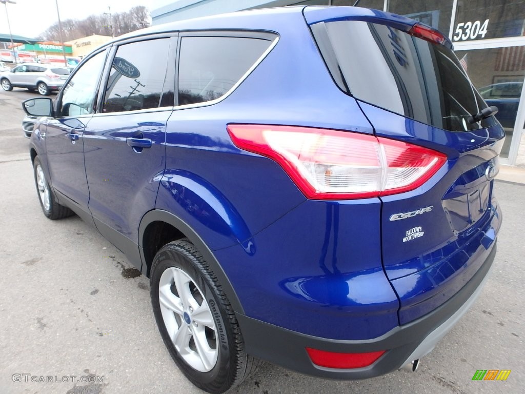 2013 Escape SE 1.6L EcoBoost 4WD - Deep Impact Blue Metallic / Charcoal Black photo #8