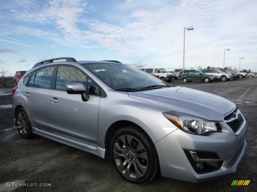 Ice Silver Metallic Subaru Impreza