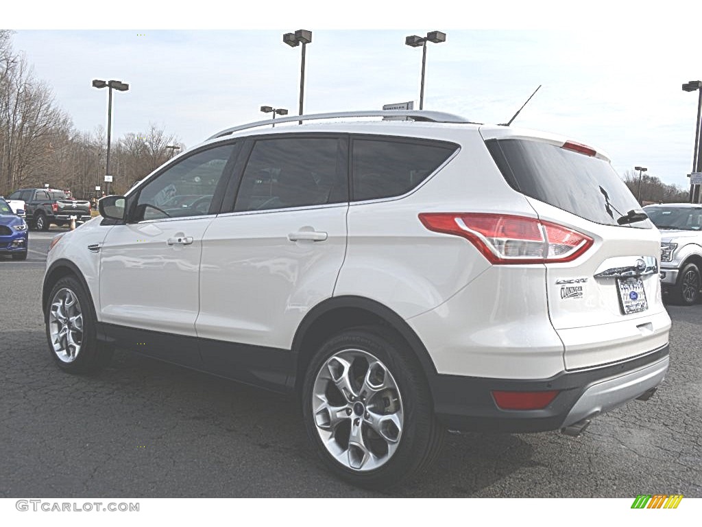 2016 Escape Titanium 4WD - White Platinum Metallic / Medium Light Stone photo #26