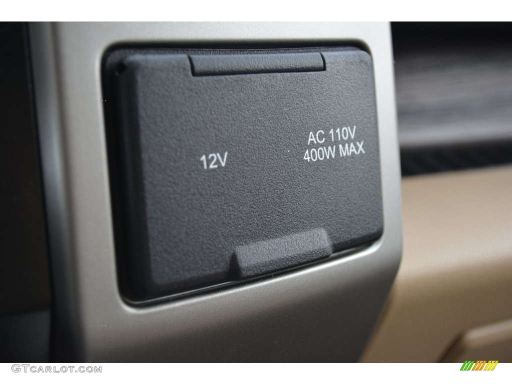 2016 F150 Lariat SuperCrew 4x4 - Ruby Red / Medium Light Camel photo #25