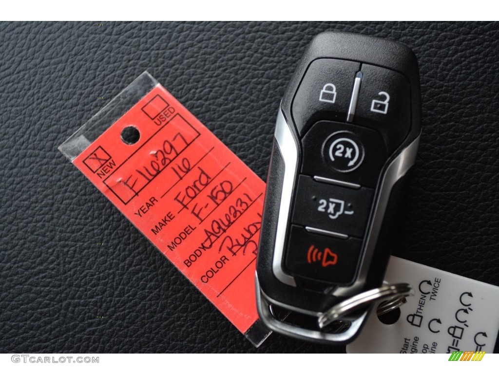 2016 F150 Lariat SuperCrew 4x4 - Ruby Red / Medium Light Camel photo #29