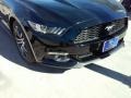 2016 Shadow Black Ford Mustang EcoBoost Coupe  photo #2