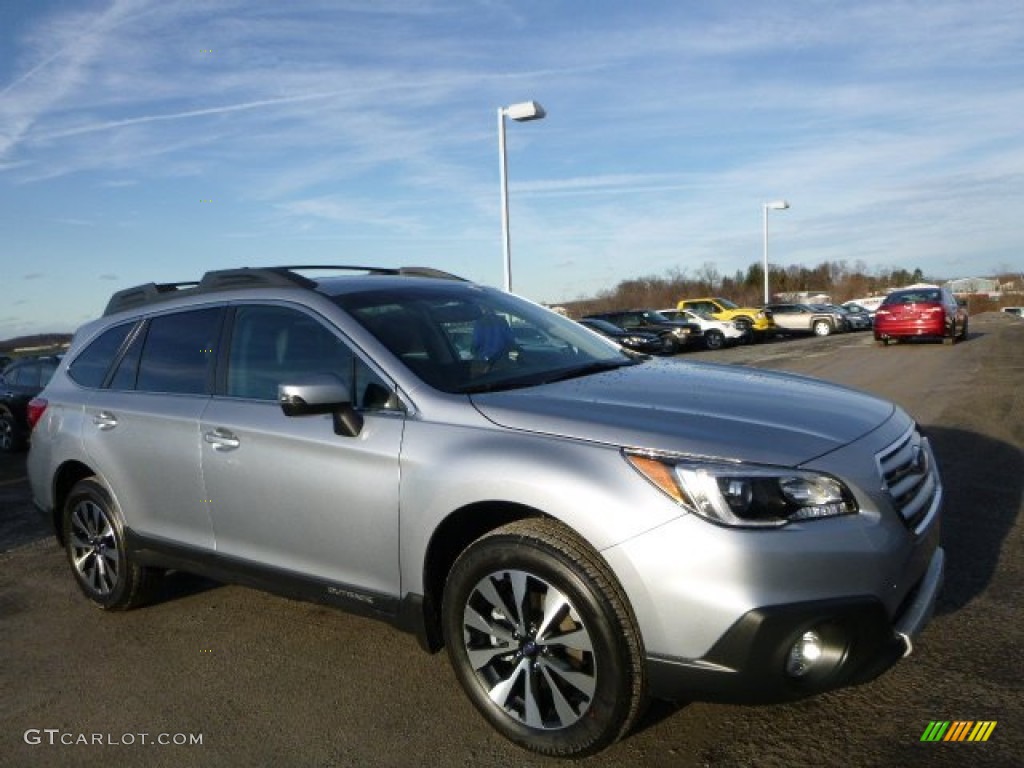 2016 Outback 2.5i Limited - Ice Silver Metallic / Slate Black photo #1