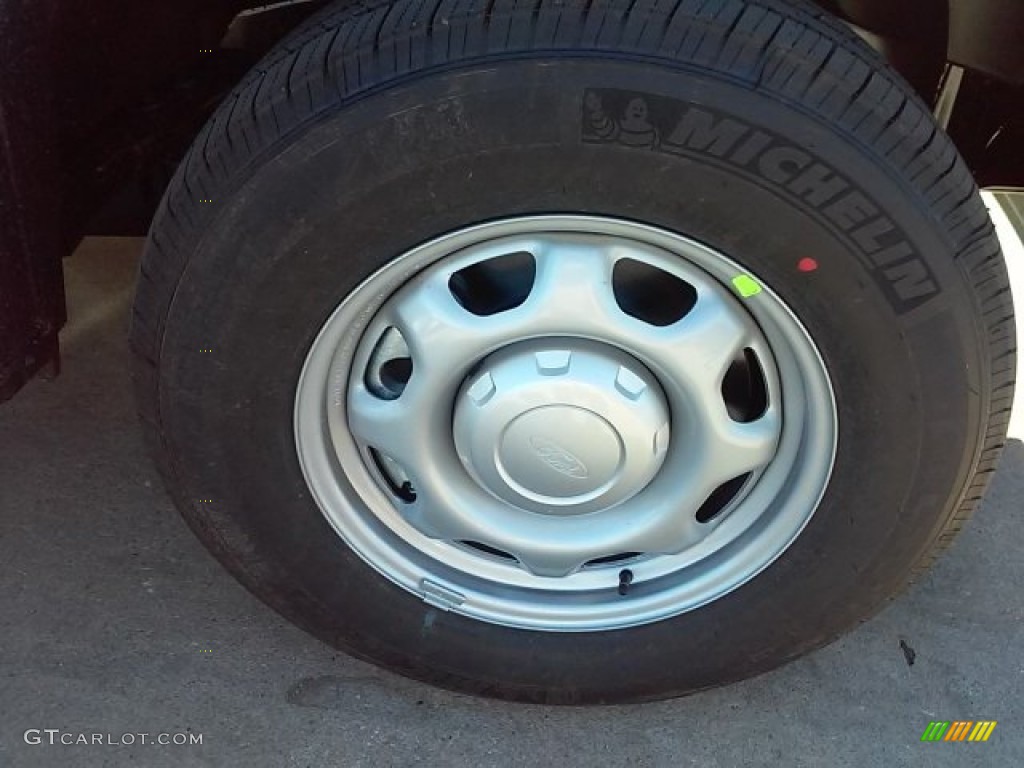 2016 F150 XL Regular Cab - Oxford White / Medium Earth Gray photo #4