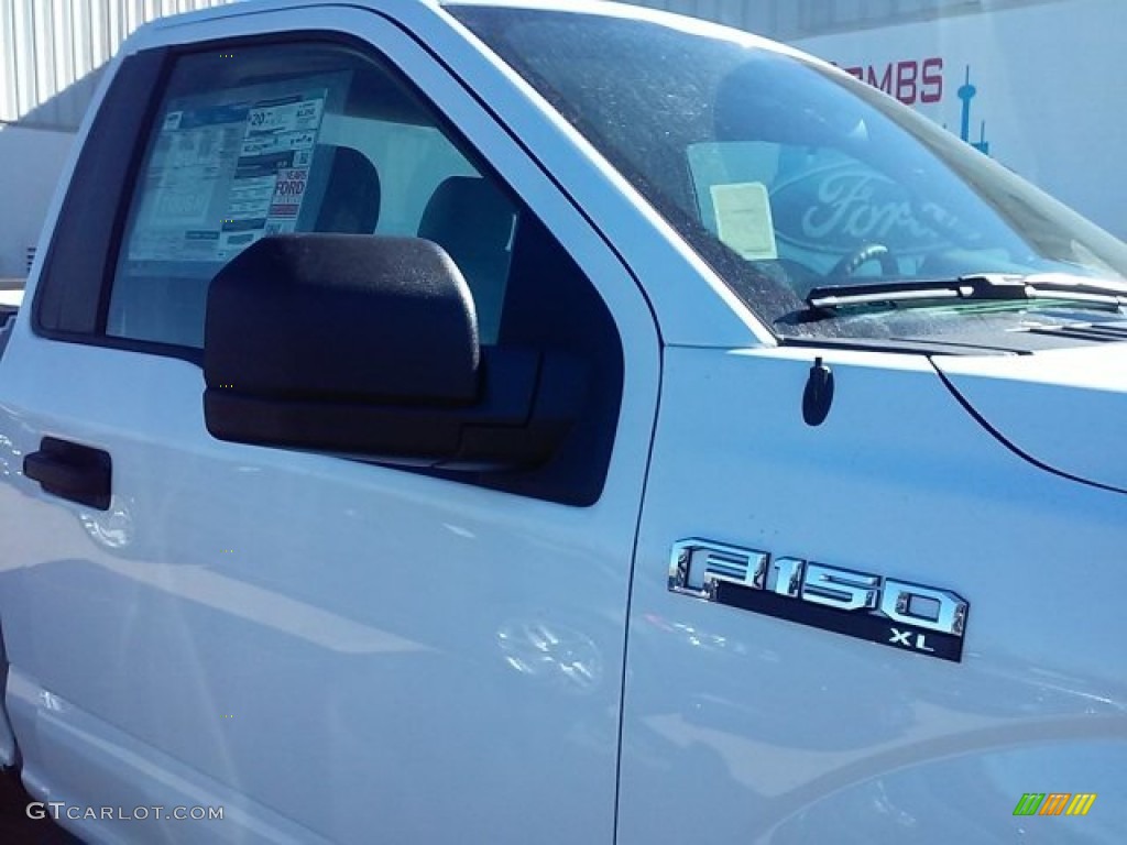 2016 F150 XL Regular Cab - Oxford White / Medium Earth Gray photo #6