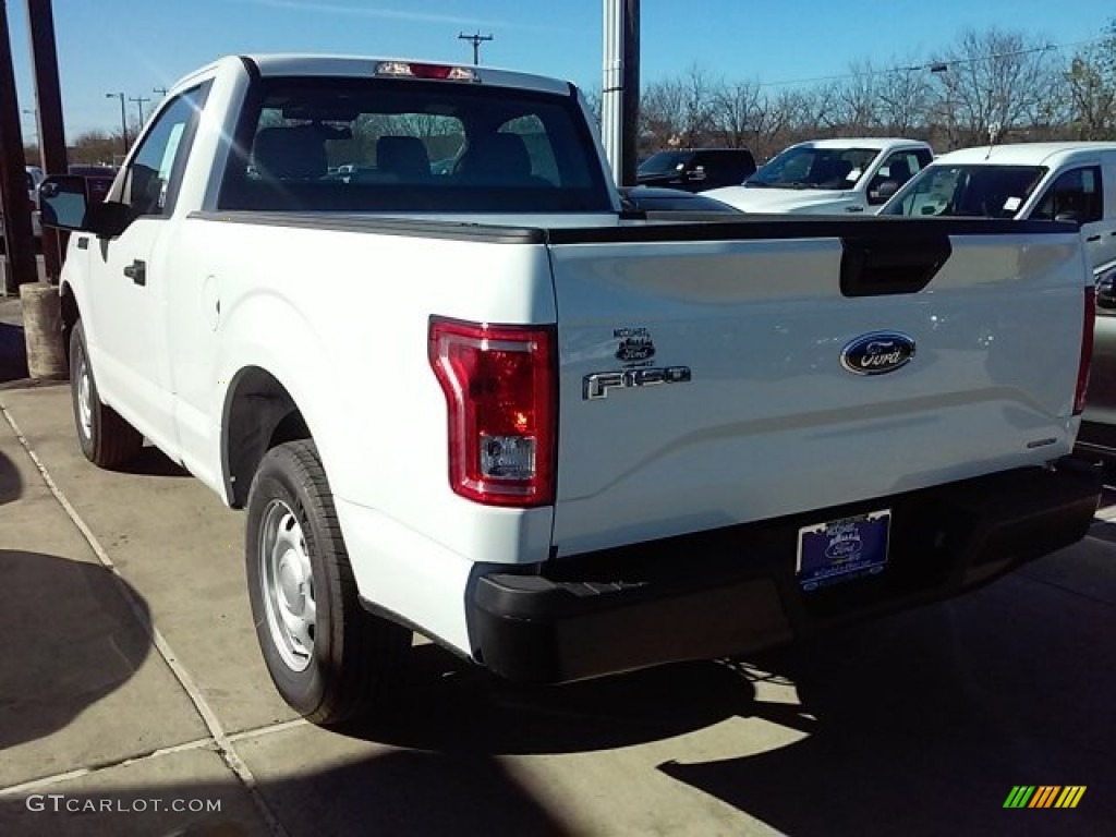 2016 F150 XL Regular Cab - Oxford White / Medium Earth Gray photo #10
