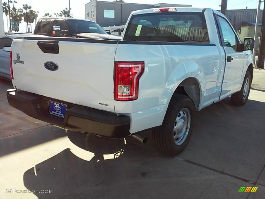 2016 F150 XL Regular Cab - Oxford White / Medium Earth Gray photo #11