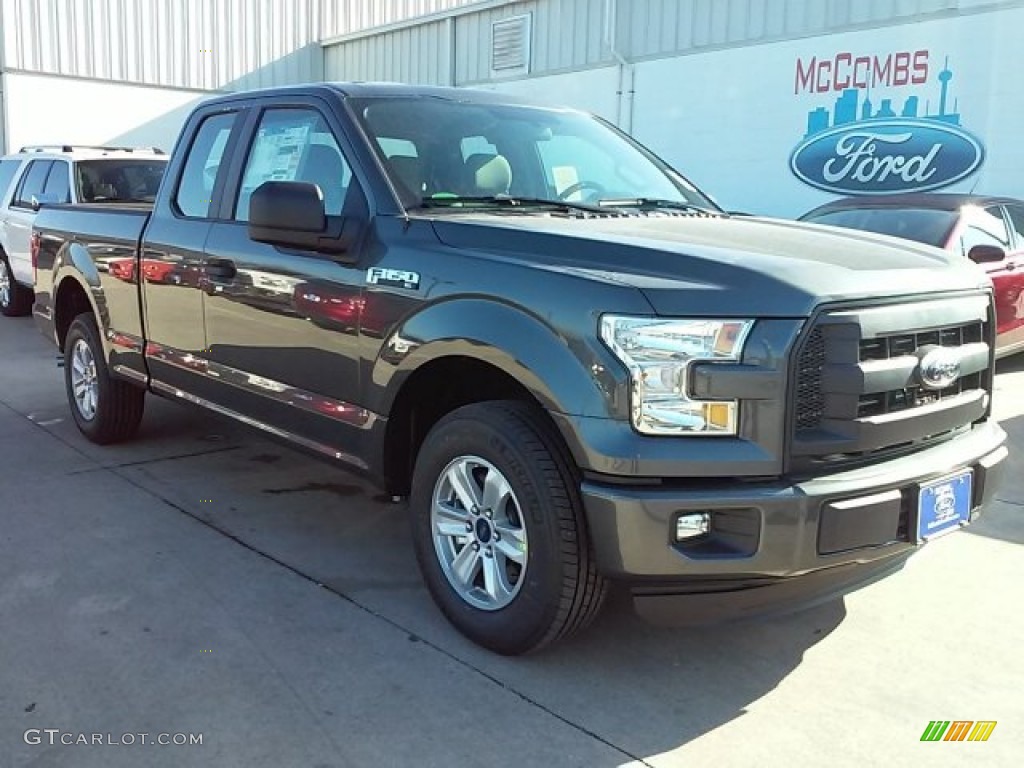 2016 F150 XL SuperCab - Magnetic / Medium Earth Gray photo #1