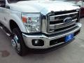 White Platinum Metallic - F350 Super Duty Lariat Crew Cab 4x4 DRW Photo No. 3