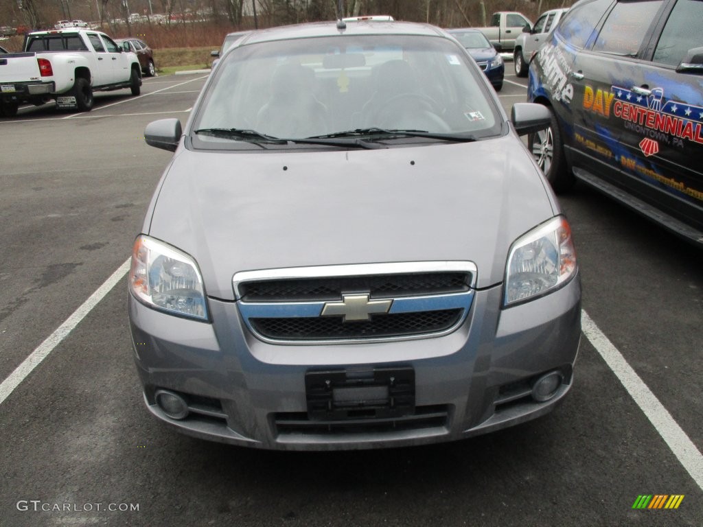 2010 Aveo LT Sedan - Medium Gray / Charcoal photo #5