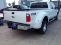 White Platinum Metallic - F350 Super Duty Lariat Crew Cab 4x4 DRW Photo No. 16