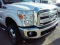 White Platinum Metallic - F350 Super Duty Lariat Crew Cab 4x4 DRW Photo No. 33