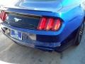 2016 Deep Impact Blue Metallic Ford Mustang EcoBoost Coupe  photo #9