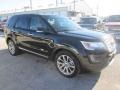 2016 Shadow Black Ford Explorer Limited  photo #2