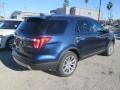 2016 Blue Jeans Metallic Ford Explorer Limited  photo #8