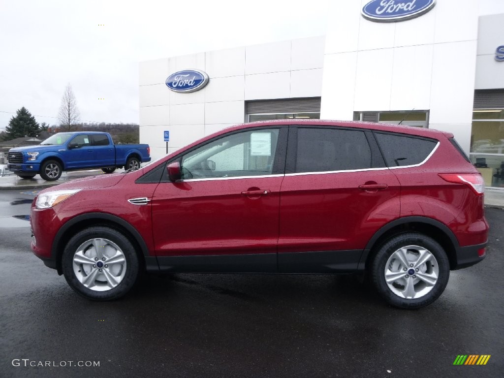 2016 Escape SE 4WD - Ruby Red Metallic / Charcoal Black photo #9