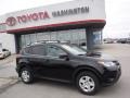 2013 Black Toyota RAV4 LE AWD  photo #2