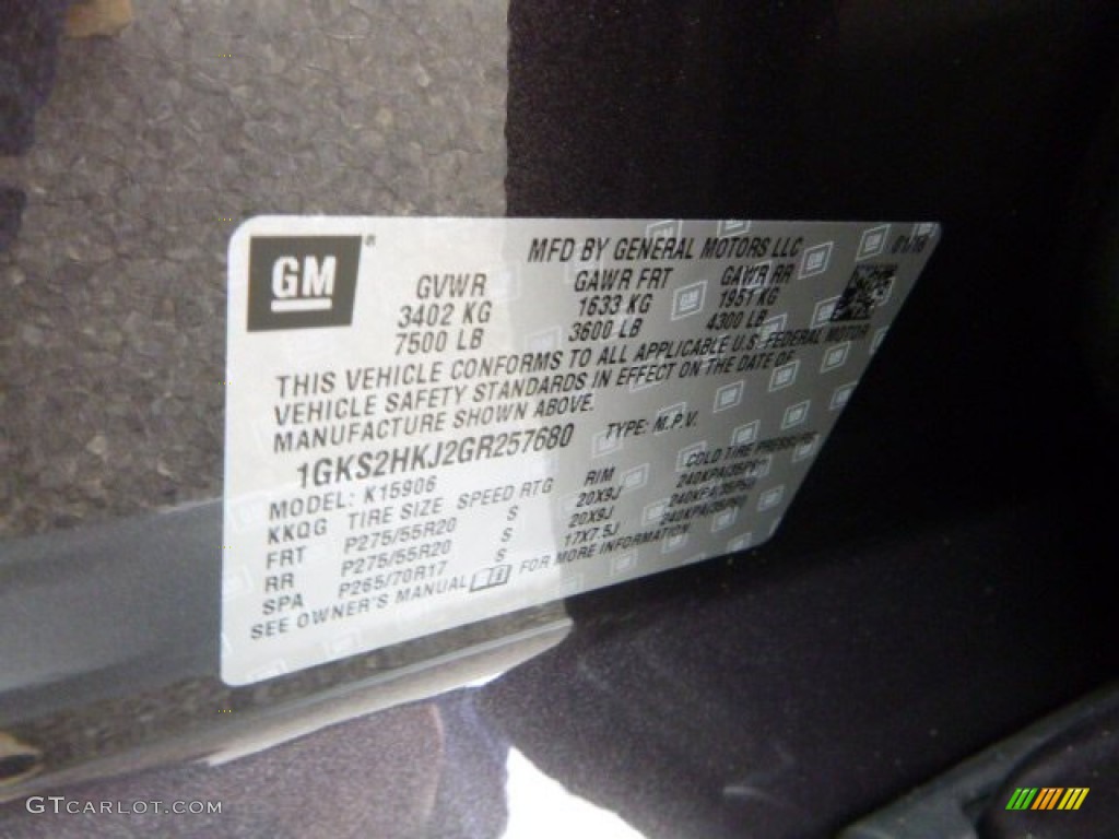 2016 Yukon XL Denali 4WD - Iridium Metallic / Cocoa/Shale photo #17