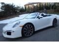 White 2014 Porsche 911 Carrera 4S Cabriolet