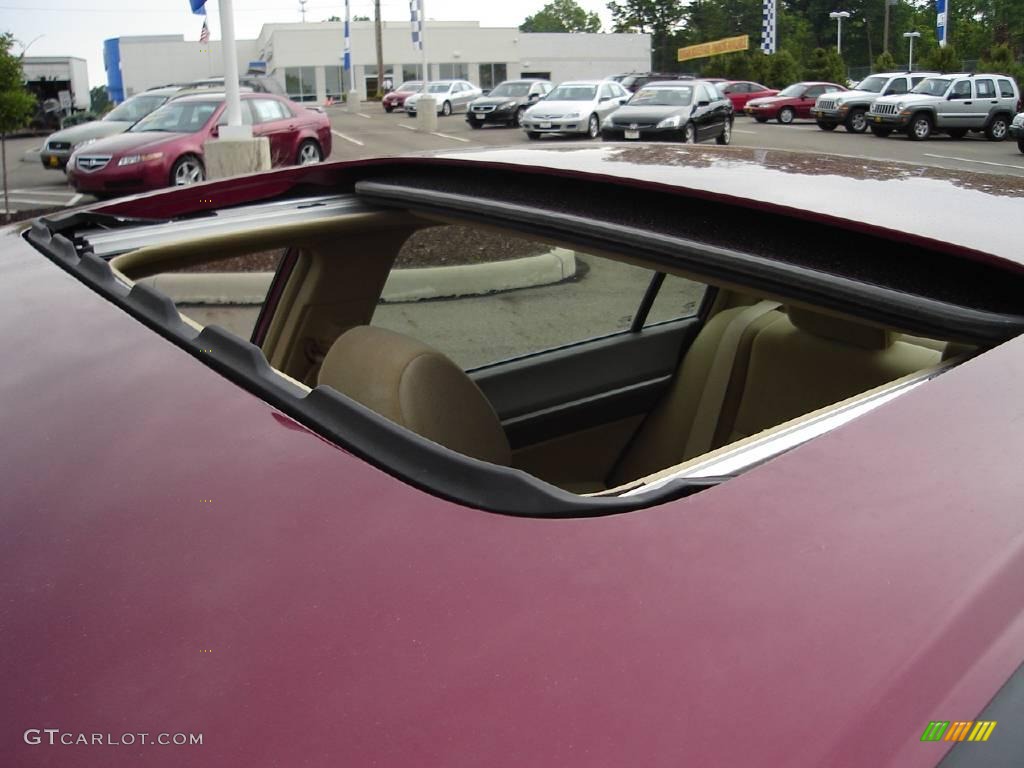 2006 Civic EX Sedan - Tango Red Pearl / Gray photo #10