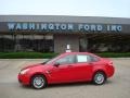 Vermillion Red - Focus SE Sedan Photo No. 1