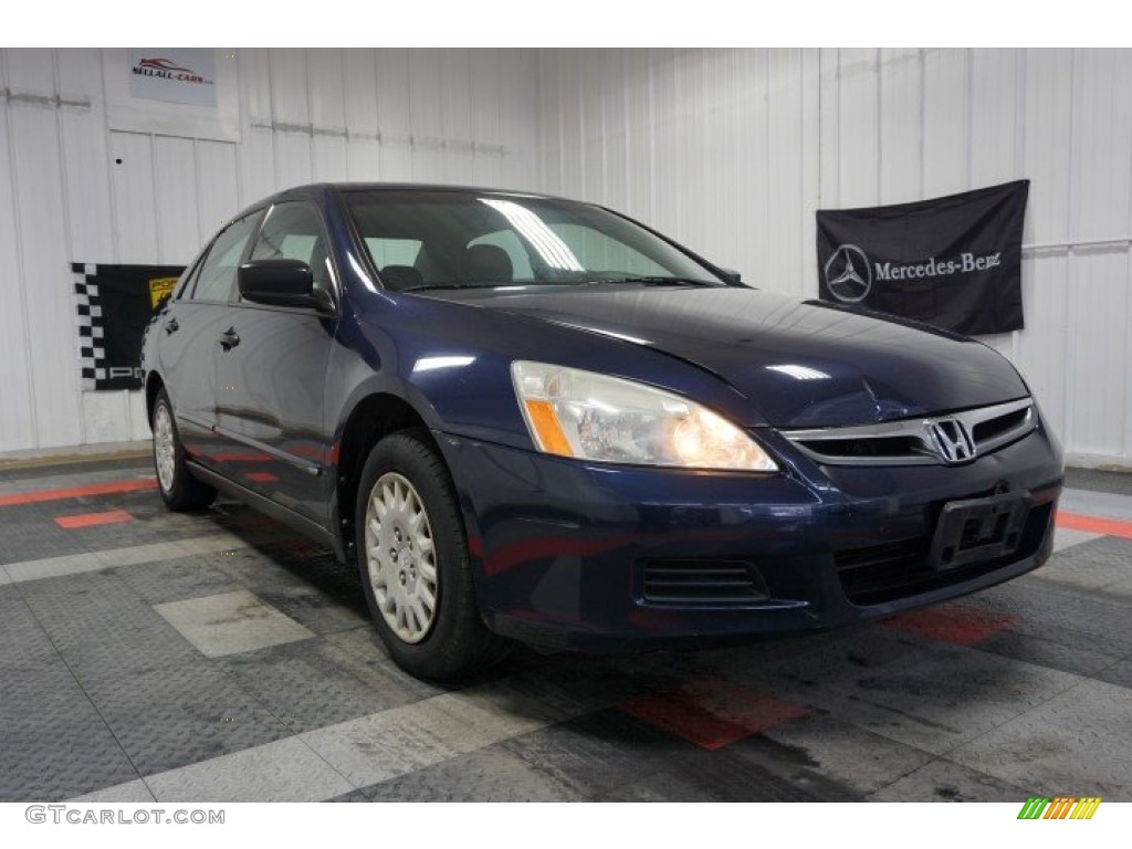 2006 Accord Value Package Sedan - Royal Blue Pearl / Gray photo #5