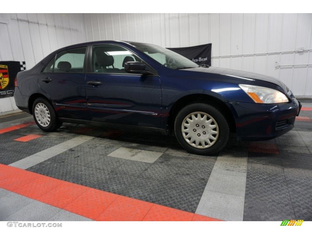 2006 Accord Value Package Sedan - Royal Blue Pearl / Gray photo #6