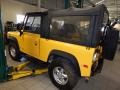 1994 Yellow Land Rover Defender 90 Soft Top  photo #4
