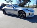 Rhodium Silver Metallic 2015 Jaguar F-TYPE S Coupe