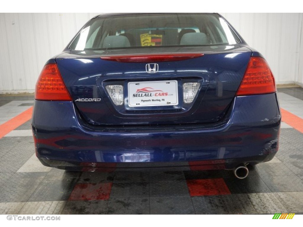 2006 Accord Value Package Sedan - Royal Blue Pearl / Gray photo #73
