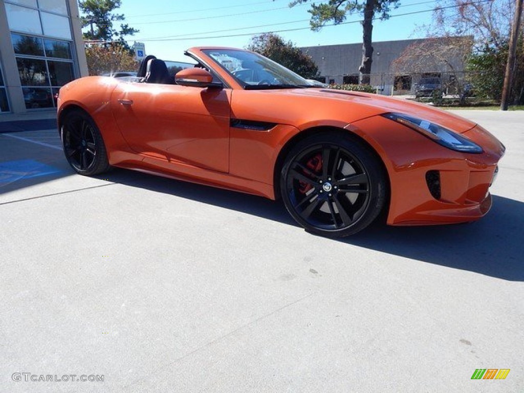 Firesand Metallic Jaguar F-TYPE