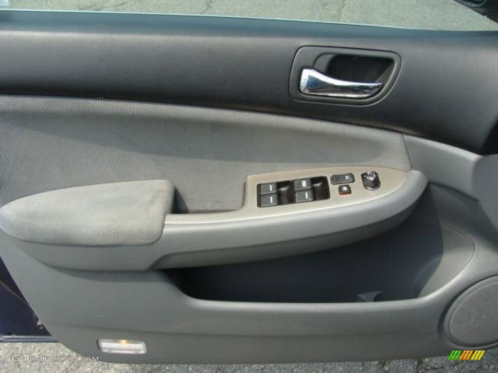 2006 Accord EX Sedan - Royal Blue Pearl / Gray photo #6