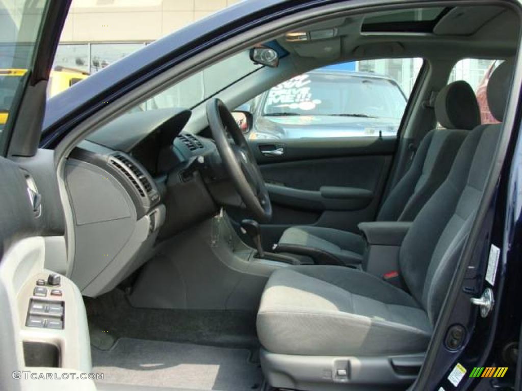 2006 Accord EX Sedan - Royal Blue Pearl / Gray photo #7