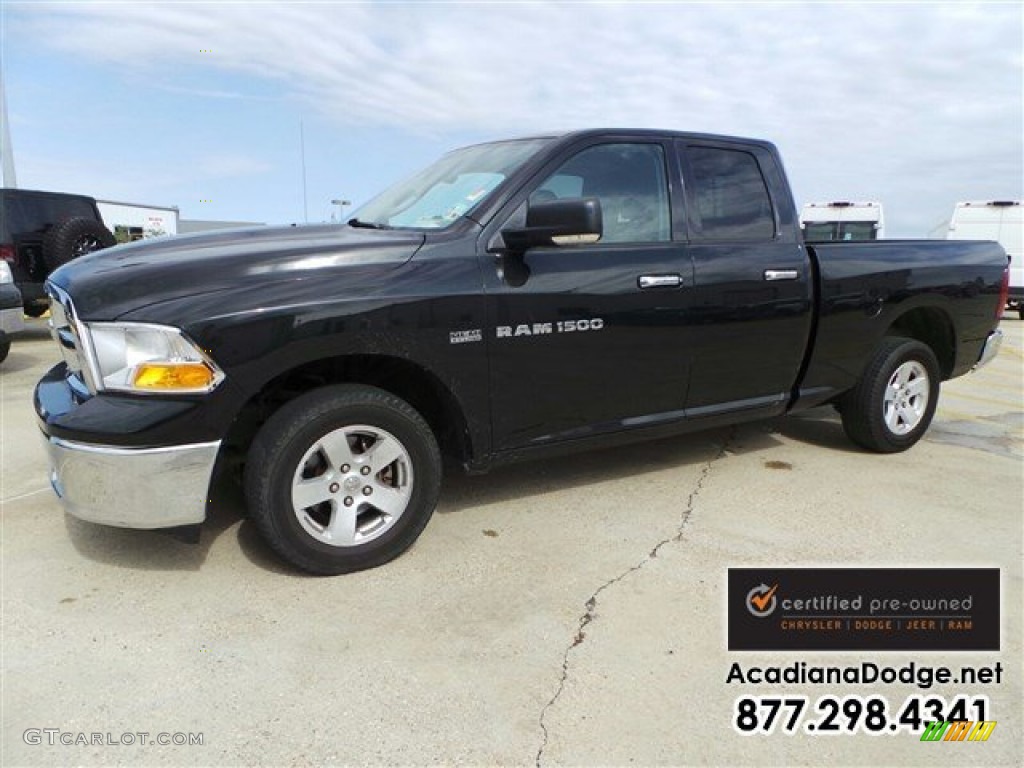 Brilliant Black Crystal Pearl Dodge Ram 1500