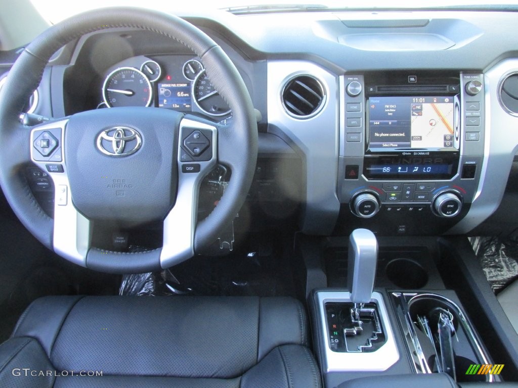 2016 Tundra Platinum CrewMax - Super White / Black photo #22
