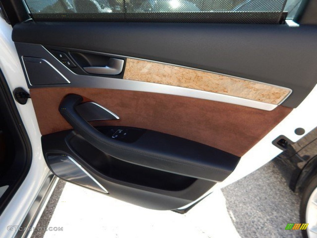 2011 A8 4.2 FSI quattro - Ibis White / Nougat Brown photo #18