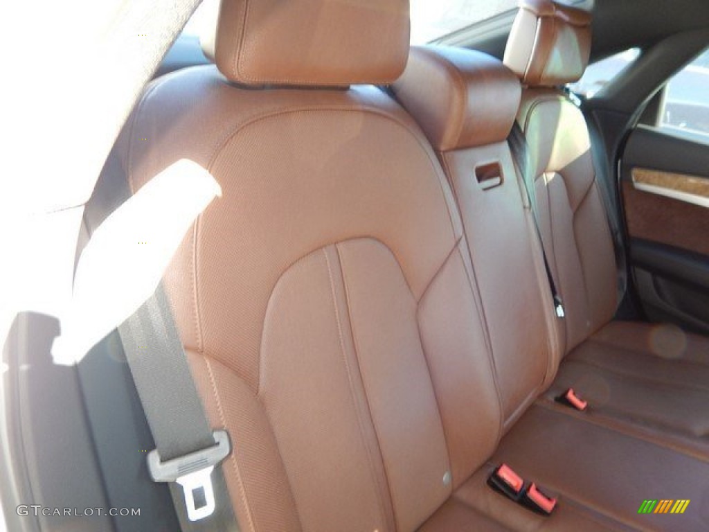 2011 A8 4.2 FSI quattro - Ibis White / Nougat Brown photo #20