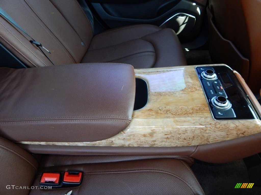 2011 A8 4.2 FSI quattro - Ibis White / Nougat Brown photo #21