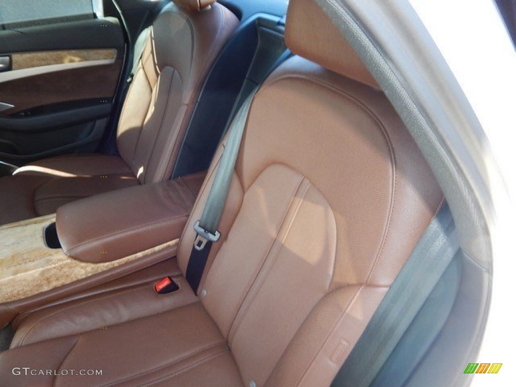 2011 A8 4.2 FSI quattro - Ibis White / Nougat Brown photo #26