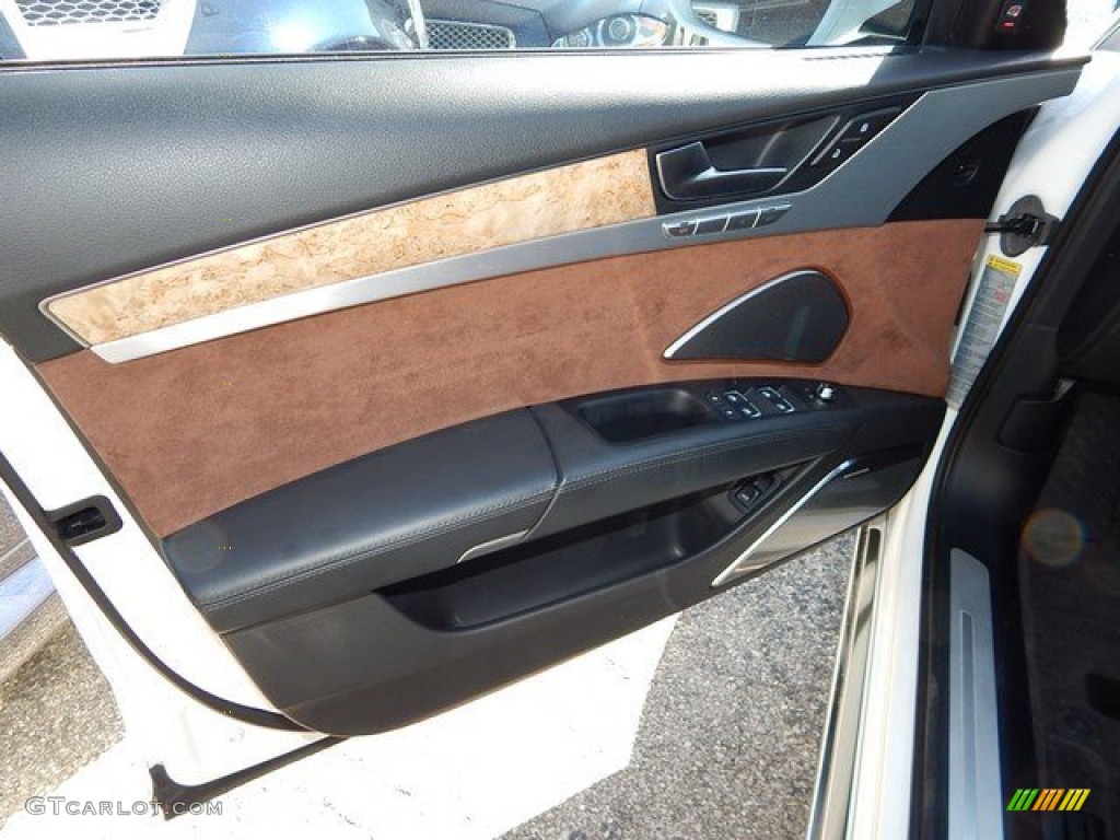 2011 A8 4.2 FSI quattro - Ibis White / Nougat Brown photo #27