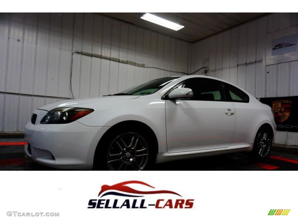 2008 tC  - Super White / Dark Charcoal Gray photo #1