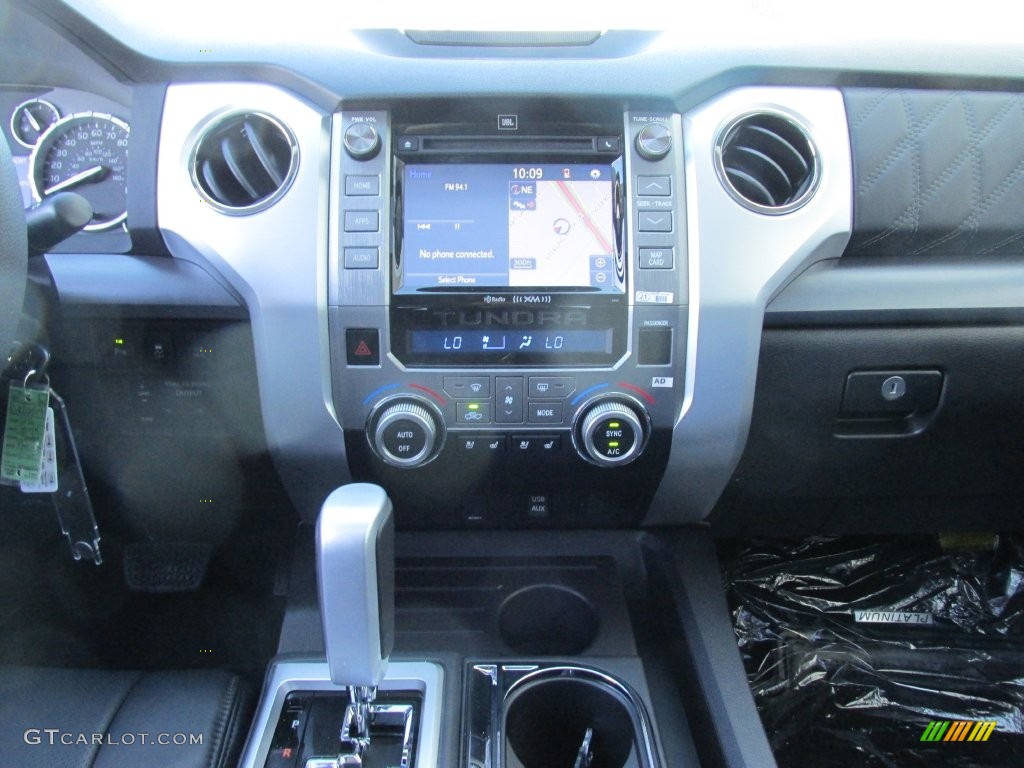 2016 Tundra Platinum CrewMax - Silver Sky Metallic / Black photo #24