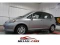 Storm Silver Metallic 2007 Honda Fit 